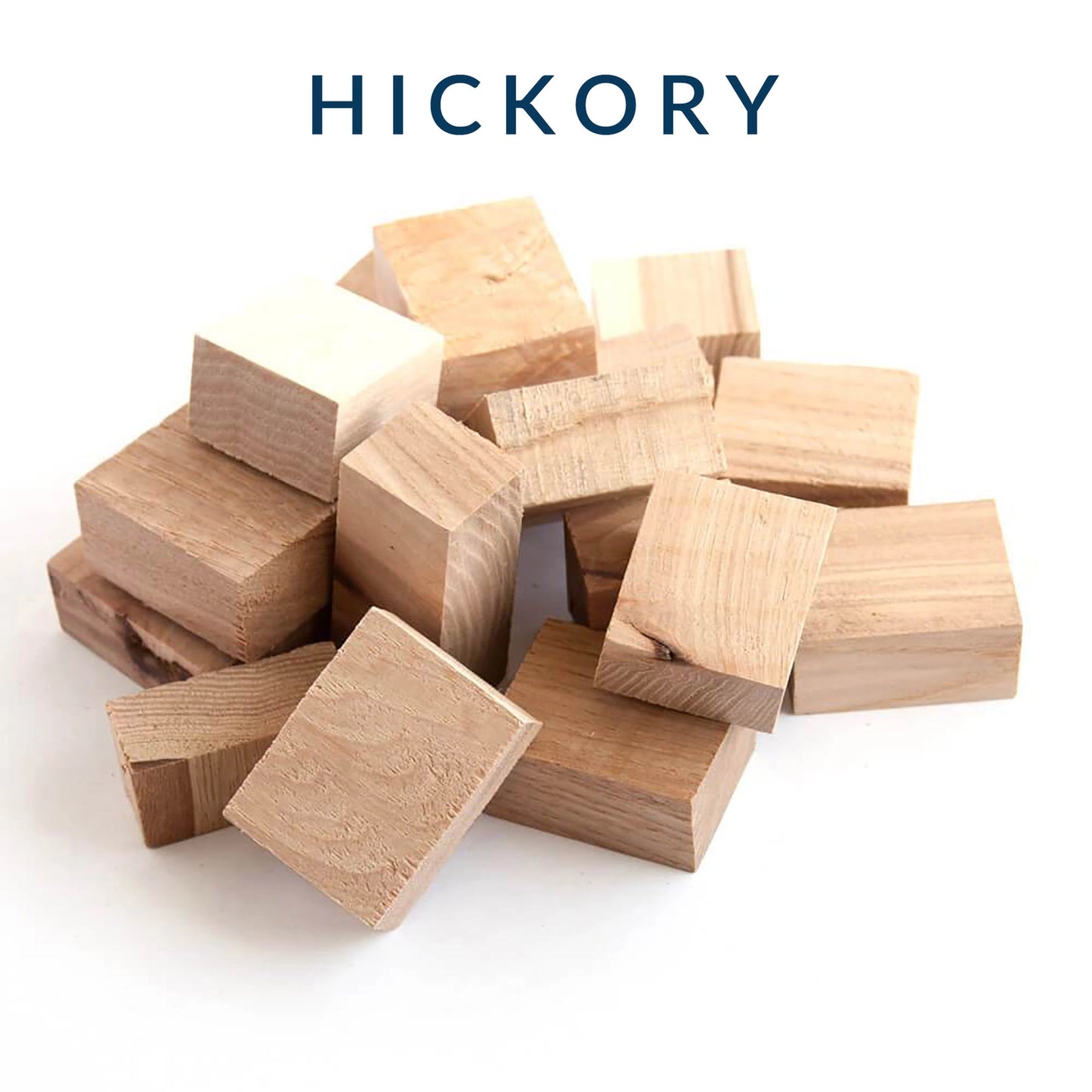 Kiln-Dried Wood Smoking Chunks – 1 lb Hickory Wood