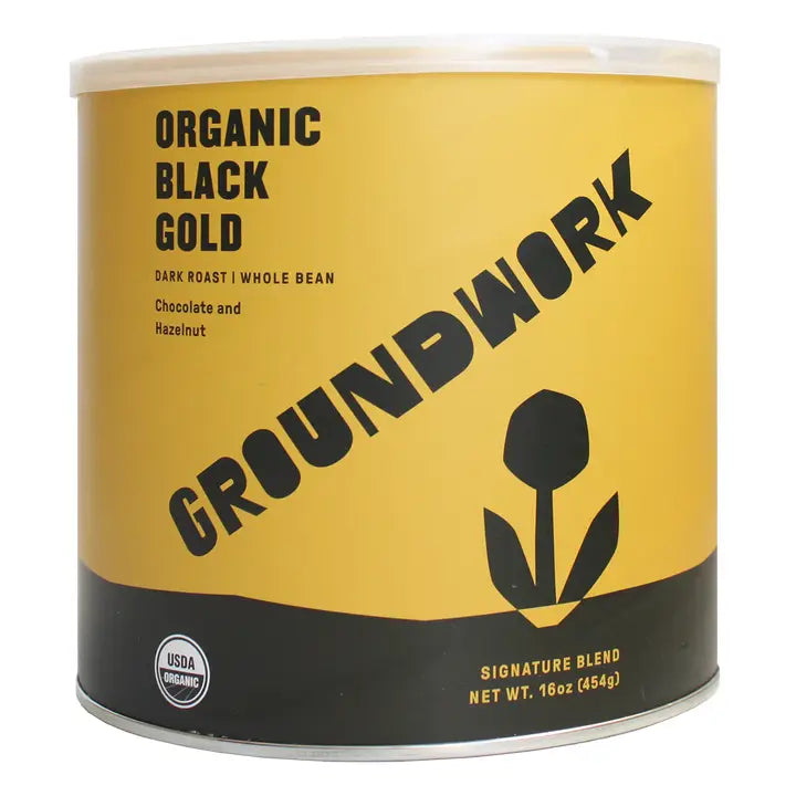 Black Gold Organic Dark Roast - Groundwork Coffee Roasters