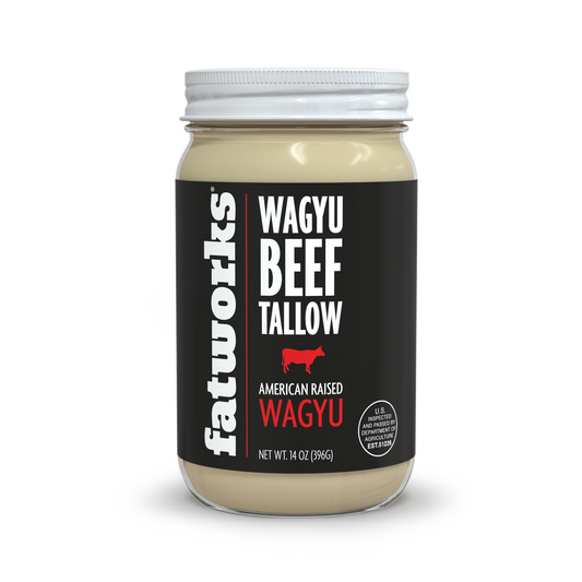 Wagyu Beef Tallow – 1.9 lb Jar by Fatworks