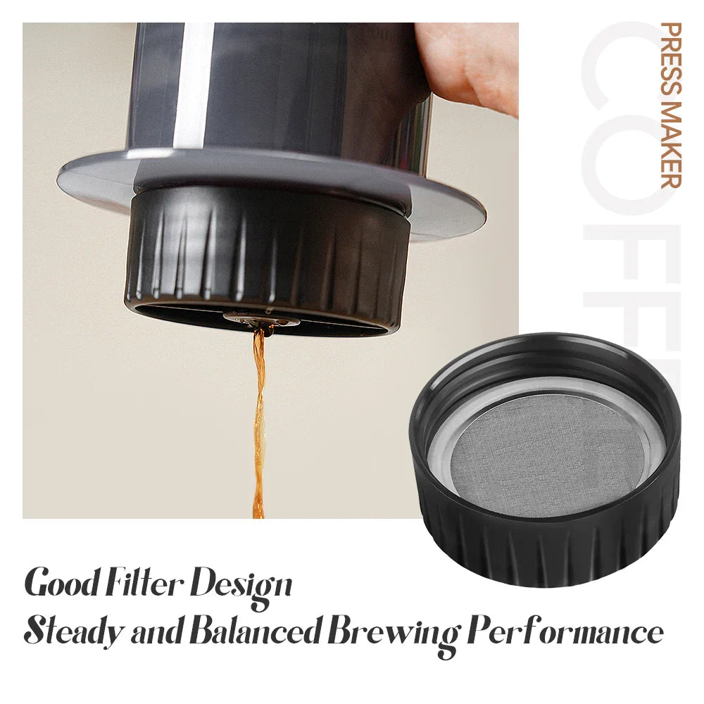 Espresso Coffee Maker Machine Filter Paper Portable Cafe French Press CafeCoffee Pot For AeroPress Machine Barista Tool-2