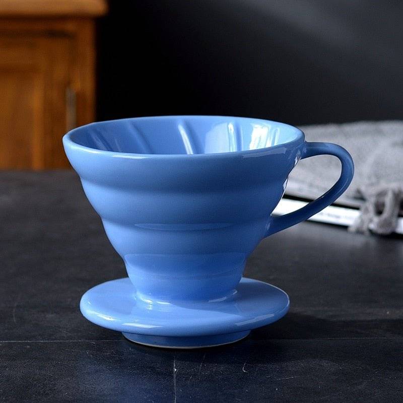 Coffee Dripper Hario V60 Style Drip Filter Cup Permanent Pour Over-6