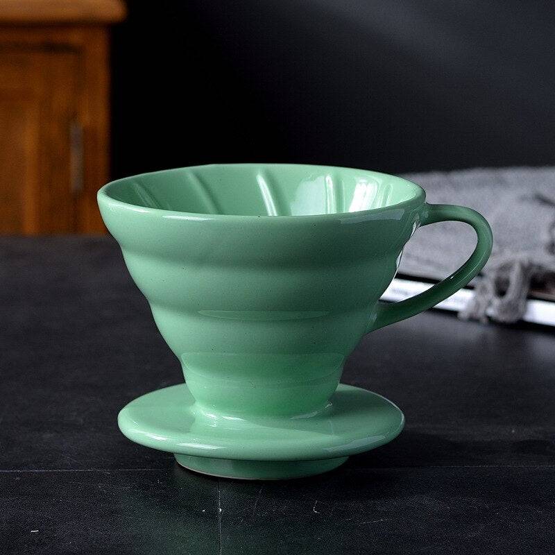 Coffee Dripper Hario V60 Style Drip Filter Cup Permanent Pour Over-3