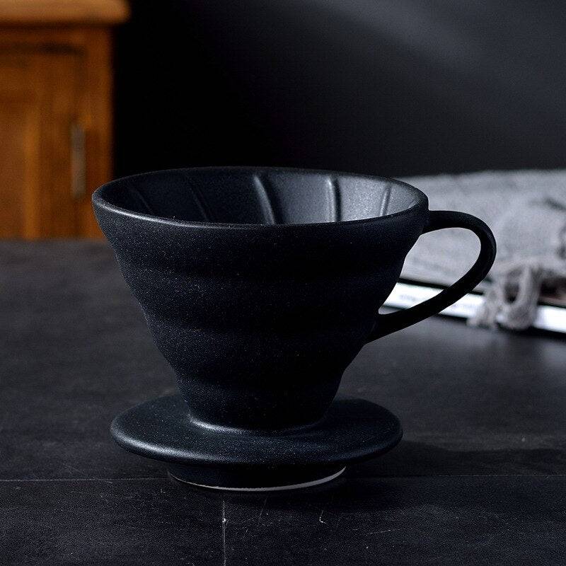 Coffee Dripper Hario V60 Style Drip Filter Cup Permanent Pour Over-2