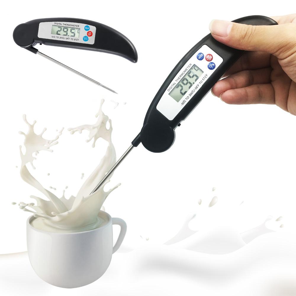 Digital Instant-Read Meat Thermometer – Folding Probe
